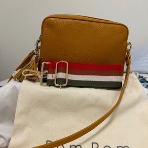 Pom Pom London City Bag- Mustard